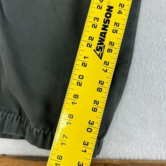 True Religion Pants Mens 38 Gray Cargo Anthony Distressed Logo Drawstring - Picture 6 of 16